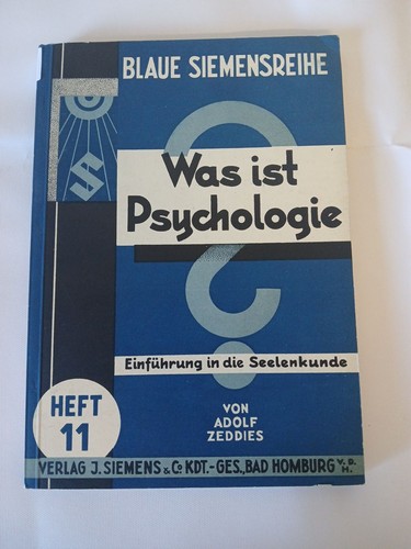 Was ist psychologie - psychologie?,