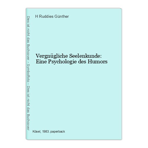 Vergnügliche seelenkunde - vergnügliche,